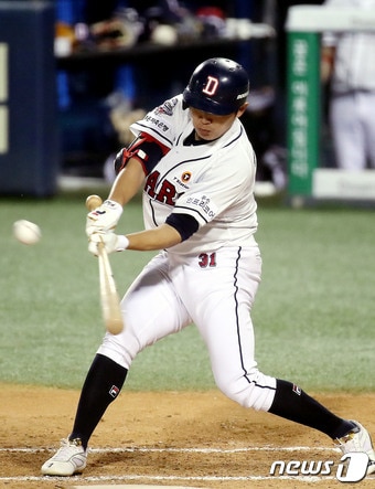 두산 베어스 정수빈 /뉴스1 ⓒ News1 박정호 기자