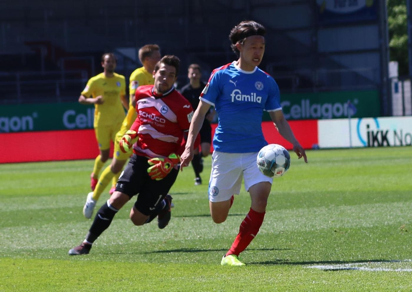 홀슈타인 킬의 이재성(홀슈타인 킬 공식 페이스북 캡처) ⓒ 뉴스1