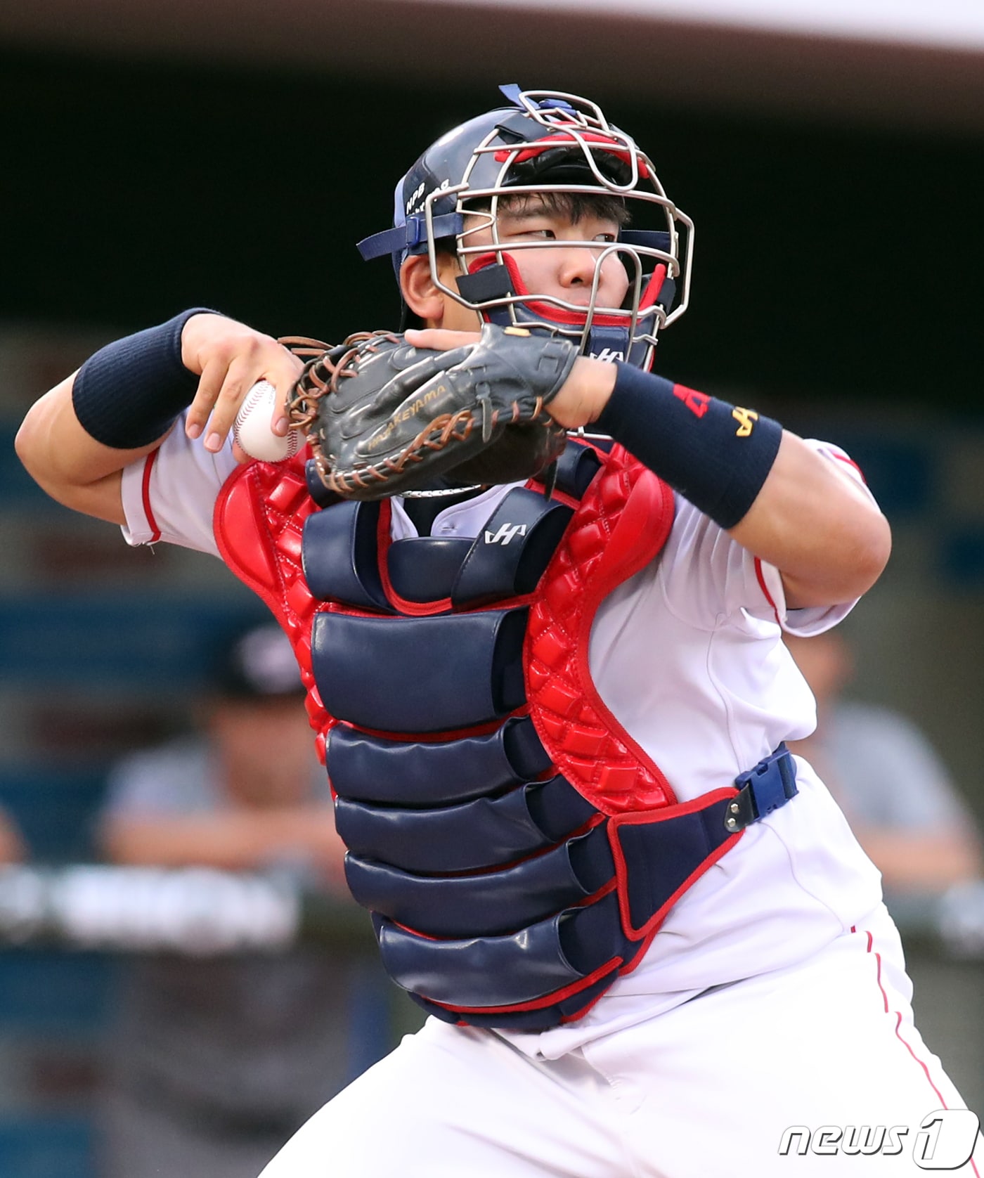 롯데 자이언츠 지성준. /뉴스1 ⓒ News1 여주연 기자