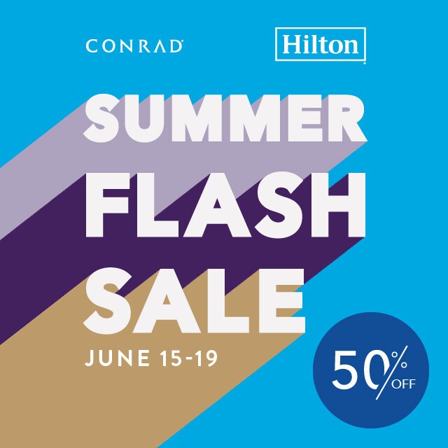 힐튼 호텔이 진행하는 드림 어웨이 세일