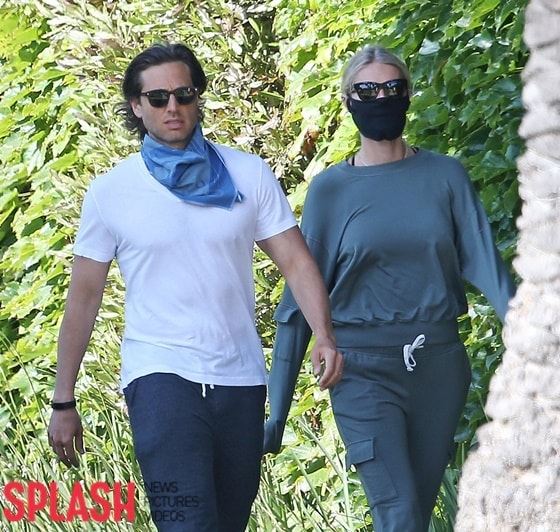 브래드 팰척, 기네스 팰트로/ 사진제공=Splash News ⓒ 뉴스1