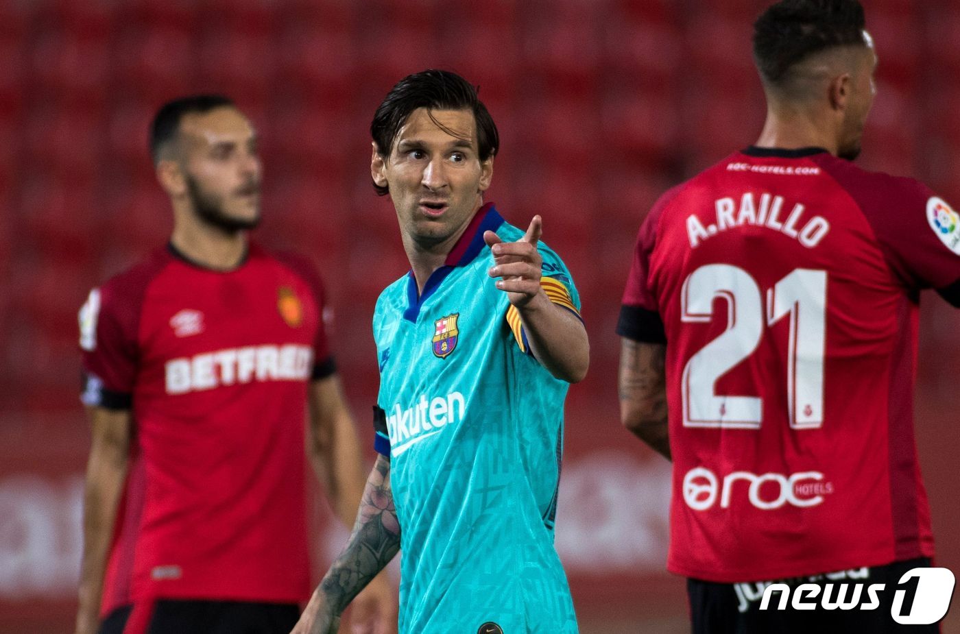 바르셀로나의 리오넬 메시(33). ⓒ AFP=뉴스1