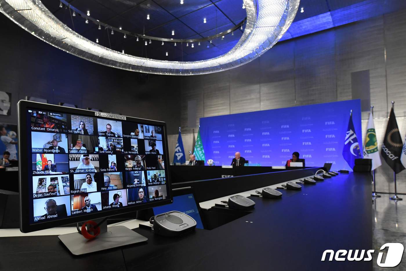 국제축구연맹(FIFA)이 25일(현지시간) 화상으로 진행된 투표 결과 호주-뉴질랜드가 2023 FIFA 여자월드컵 개최지로 선정됐다. ⓒ AFP=뉴스1