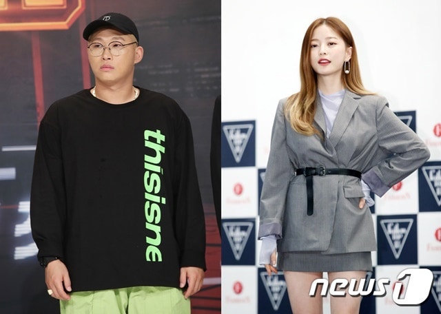 스윙스(왼쪽)와 임보라 ⓒ 뉴스1