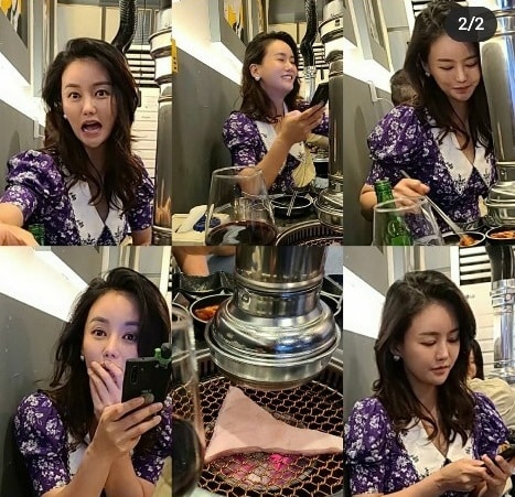 배우 박연수 인스타그램 갈무리 ⓒ 뉴스1