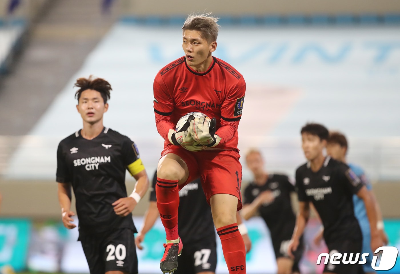 성남FC에서 골키퍼로 활약하던 전종혁. 2020.7.15/뉴스1 ⓒ News1