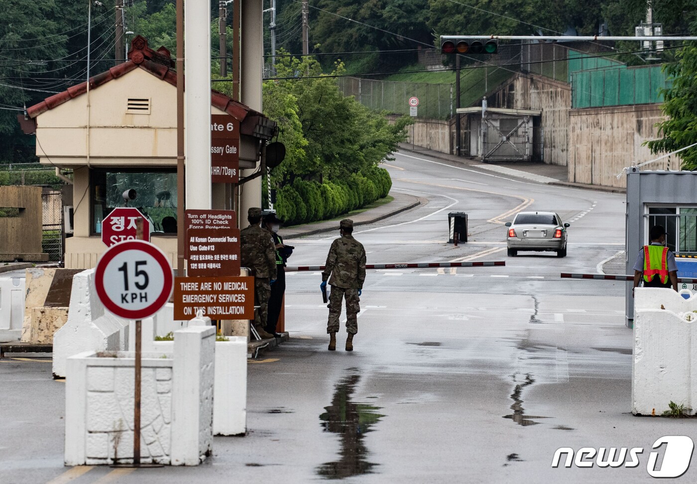 서울 용산구 주한미군기지. 2020.7.19/뉴스1 ⓒ News1 이재명 기자