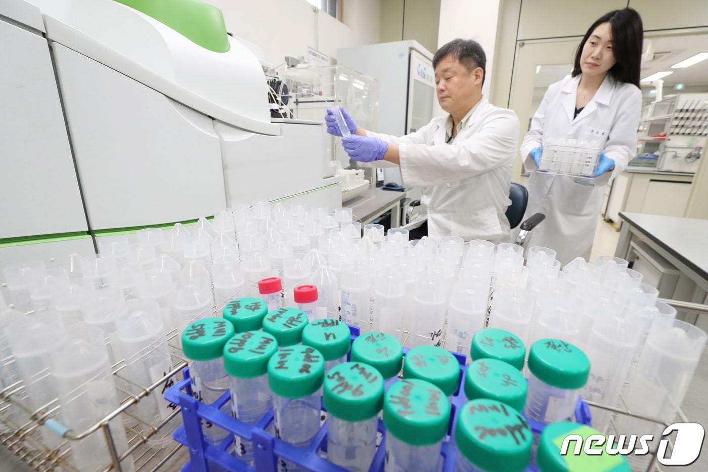 수돗물 수질검사 자료사진.(사진은 기사 내용과 무관함) / 뉴스1 ⓒ News1 DB