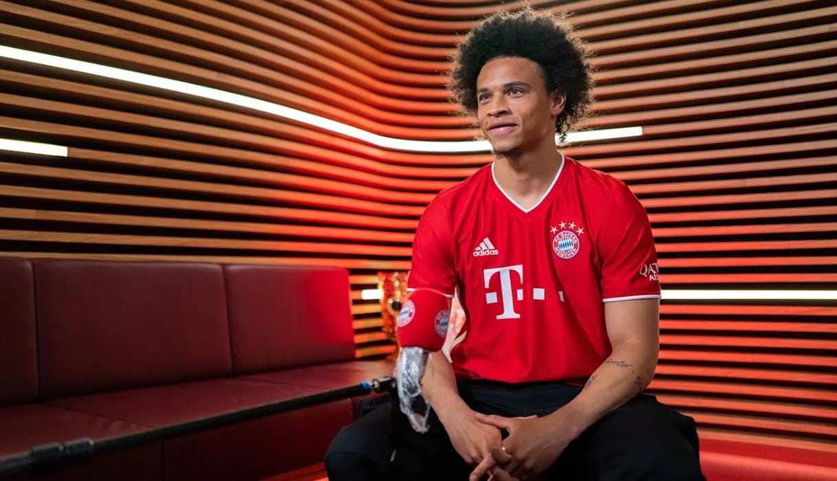 바이에른 뮌헨으로 이적한 르로이 사네(바이에른 뮌헨 홈페이지 캡처) ⓒ 뉴스1