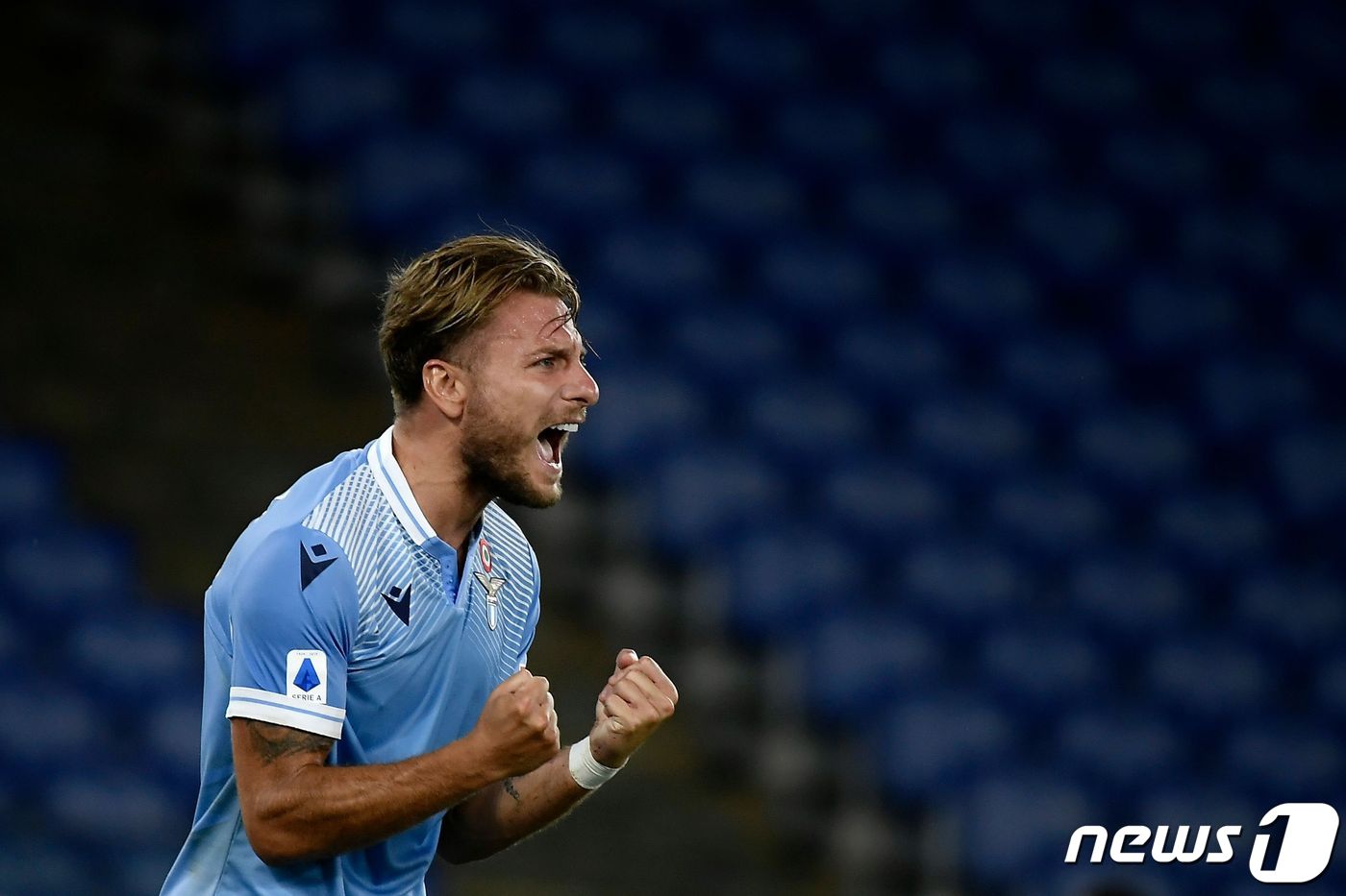 이탈리아 세리에A에서 35골로 득점 선두를 달리고 있는 치로 임모빌레(라치오) ⓒ AFP=뉴스1