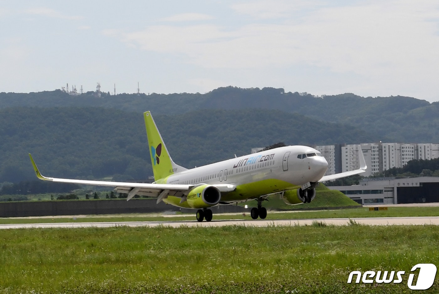 진에어 항공기 2020.7.31/뉴스1 ⓒ News1 최창호 기자