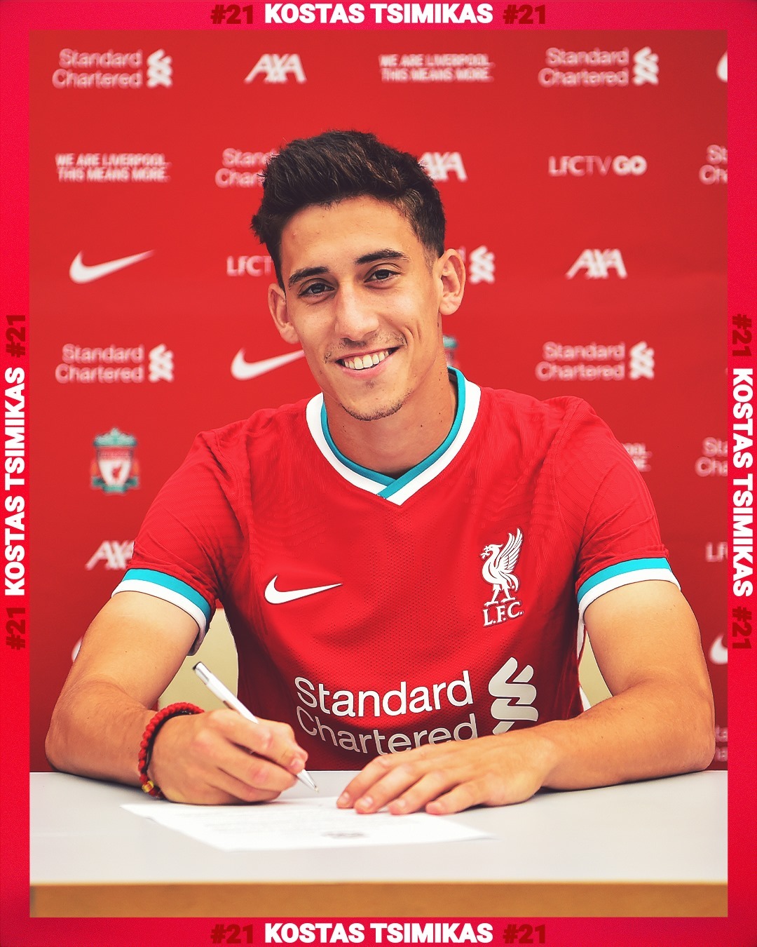 잉글랜드 프리미어리그의 리버풀로 이적한 코스타스 치미카스(리버풀 공식 페이스북 캡처) ⓒ 뉴스1