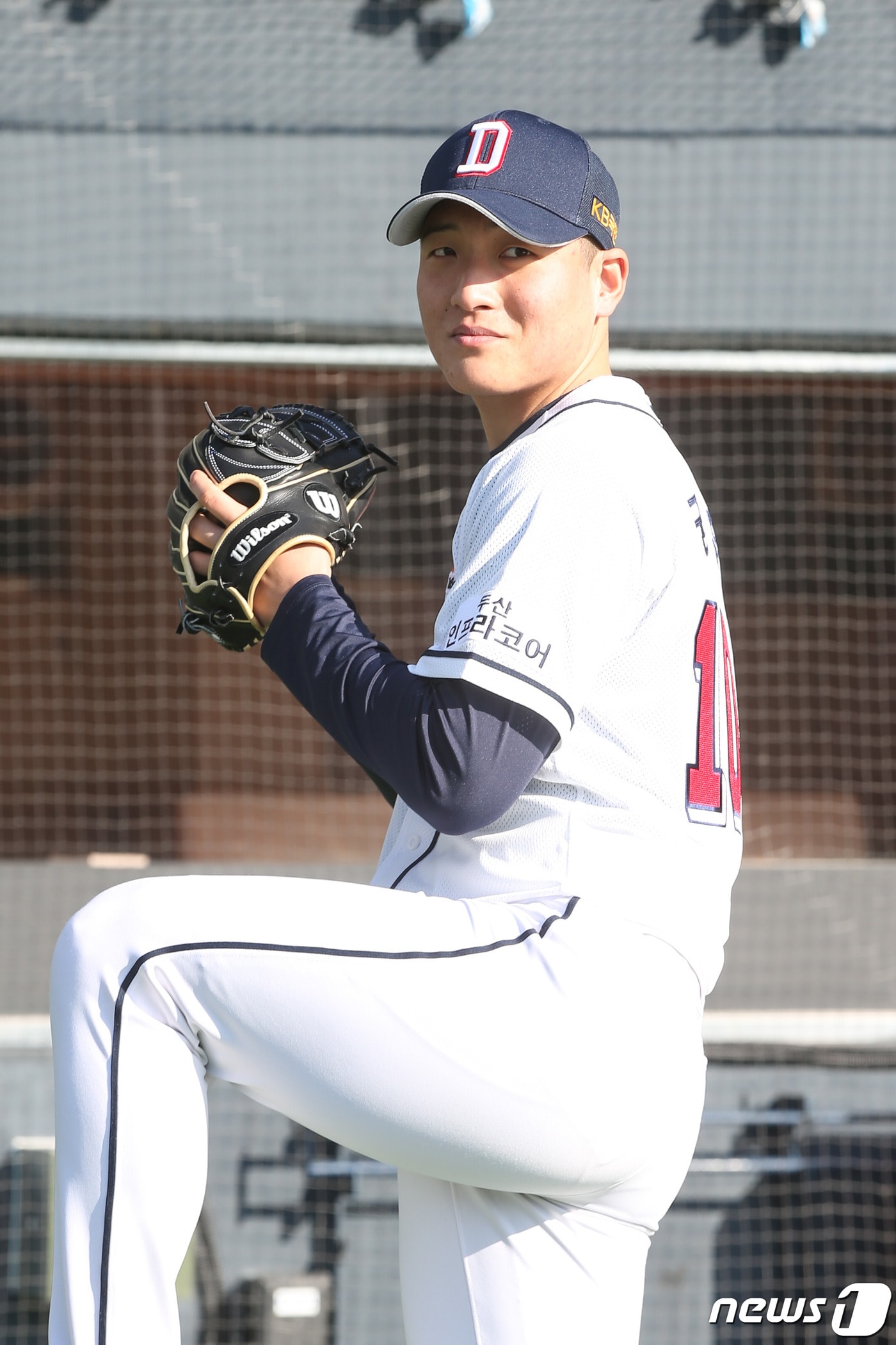 두산 베어스에 육성선수로 입단해 성공적인 1군 데뷔전을 치른 권휘. (두산 베어스 제공) ⓒ 뉴스1