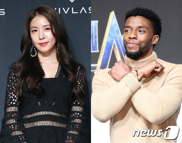 보아(왼쪽), 채드윅 보스만 ⓒ 뉴스1 DB