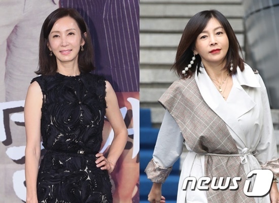 전인화(왼쪽), 황신혜 ⓒ 뉴스1