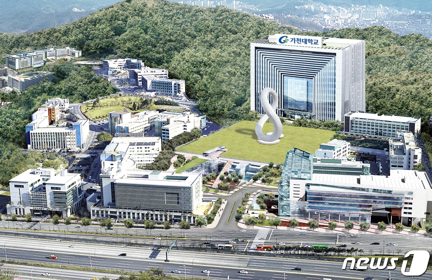 가천대학교 전경ⓒ News1