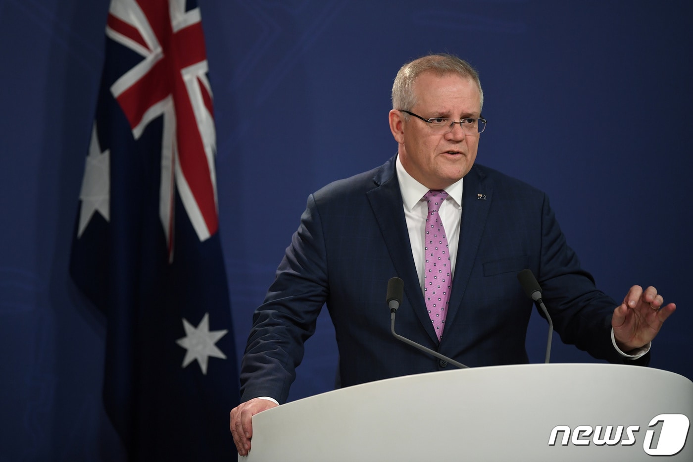 스콧 모리슨 호주 총리 ⓒ 로이터=뉴스1