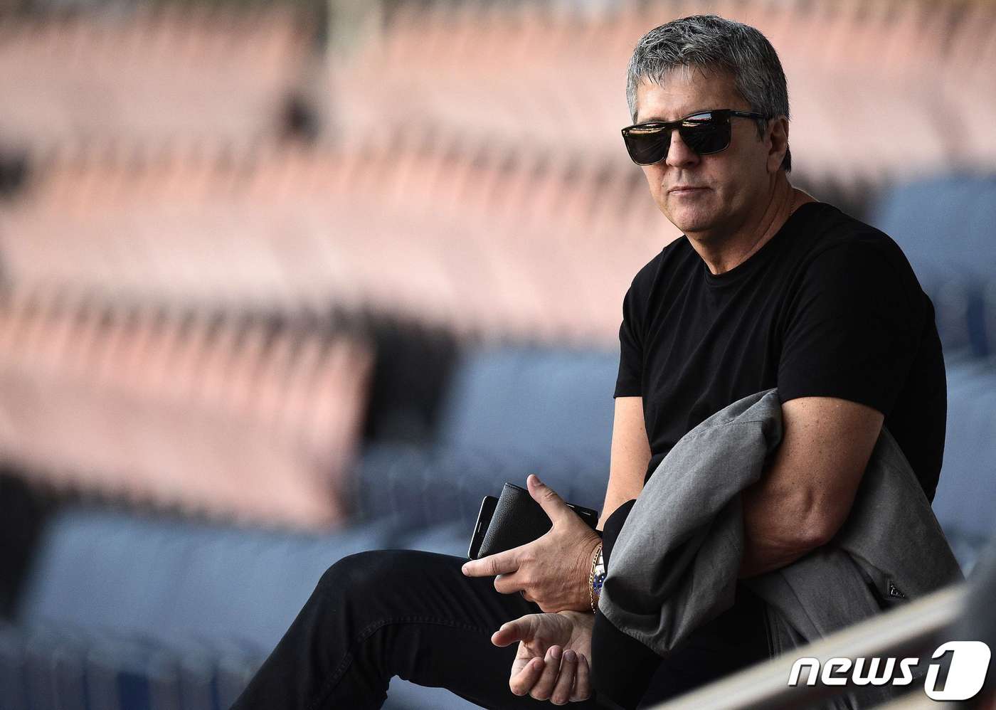 리오넬 메시의 아버지 호르헤 메시. ⓒ AFP=뉴스1