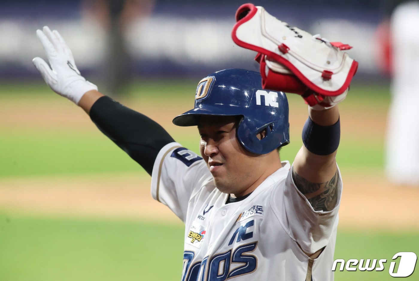 NC 다이노스 양의지. /뉴스1 ⓒ News1 여주연 기자