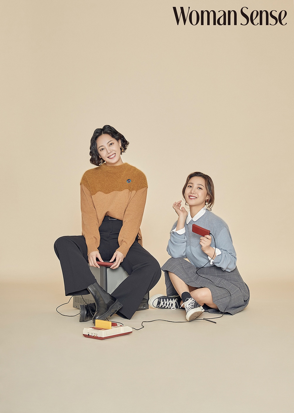 고은아(왼쪽) 방효선/우먼센스 ⓒ 뉴스1