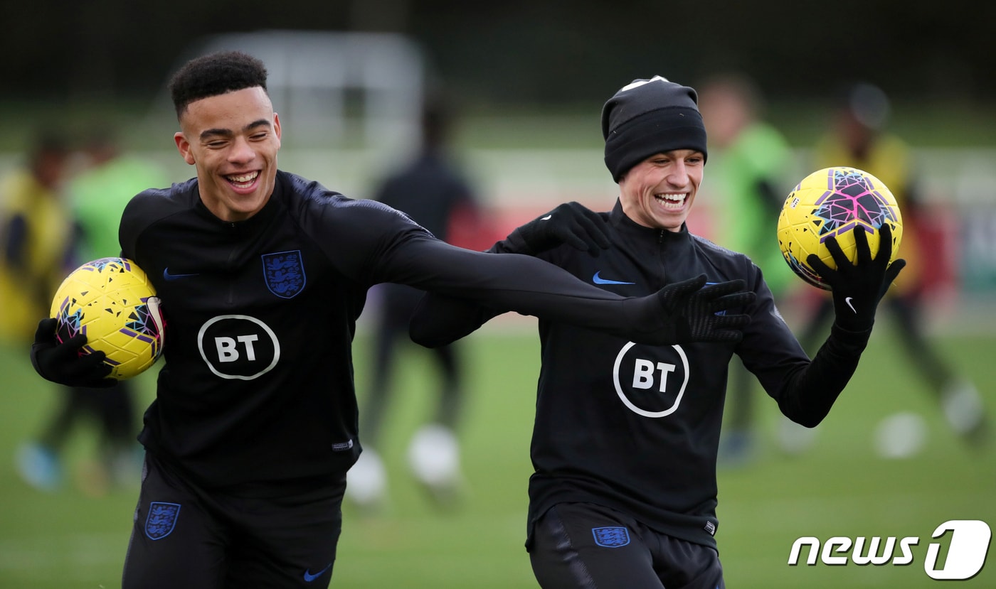 잉글랜드 대표팀에서 퇴출된 필 포든(오른쪽)과 메이슨 그린우드. ⓒ 로이터=뉴스1