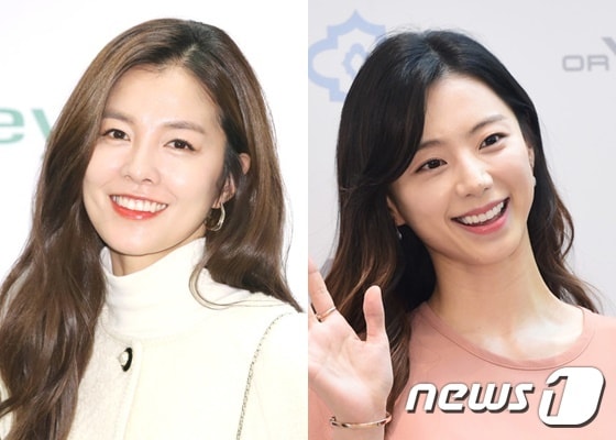 배우 김성은(왼쪽) 박수진 ⓒ 뉴스1