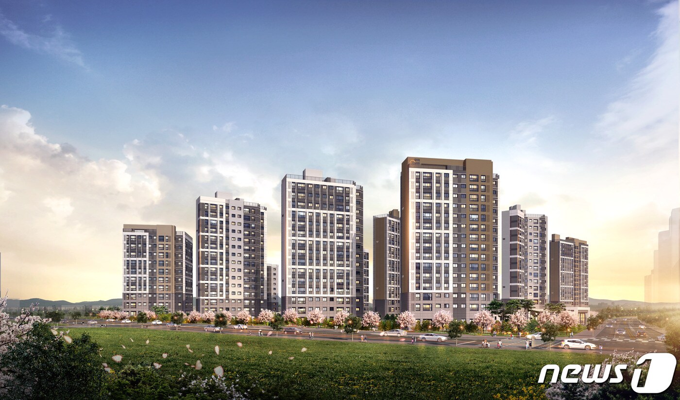 우미건설 '화성 태안3지구 우미린 센트포레' 1·2차 분양 - 뉴스1