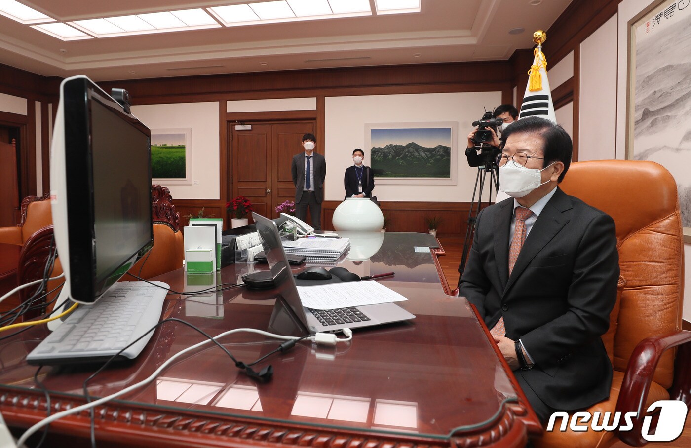 &#40;사진=국회의장실 제공&#41; ⓒ 뉴스1