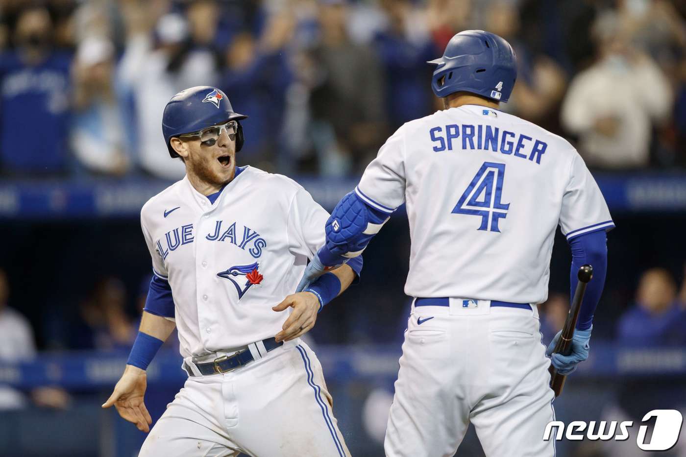 토론토 블루제이스는 2일(한국시간) 볼티모어 오리올스를 제압했다. ⓒ AFP=뉴스1