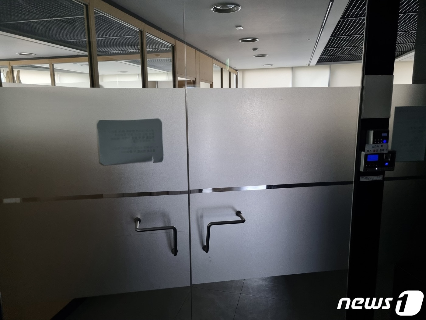 생수병 사망 사건이 일어난 서울 서초구 양재동 풍력발전회사. ⓒ 뉴스1 구진욱 기자