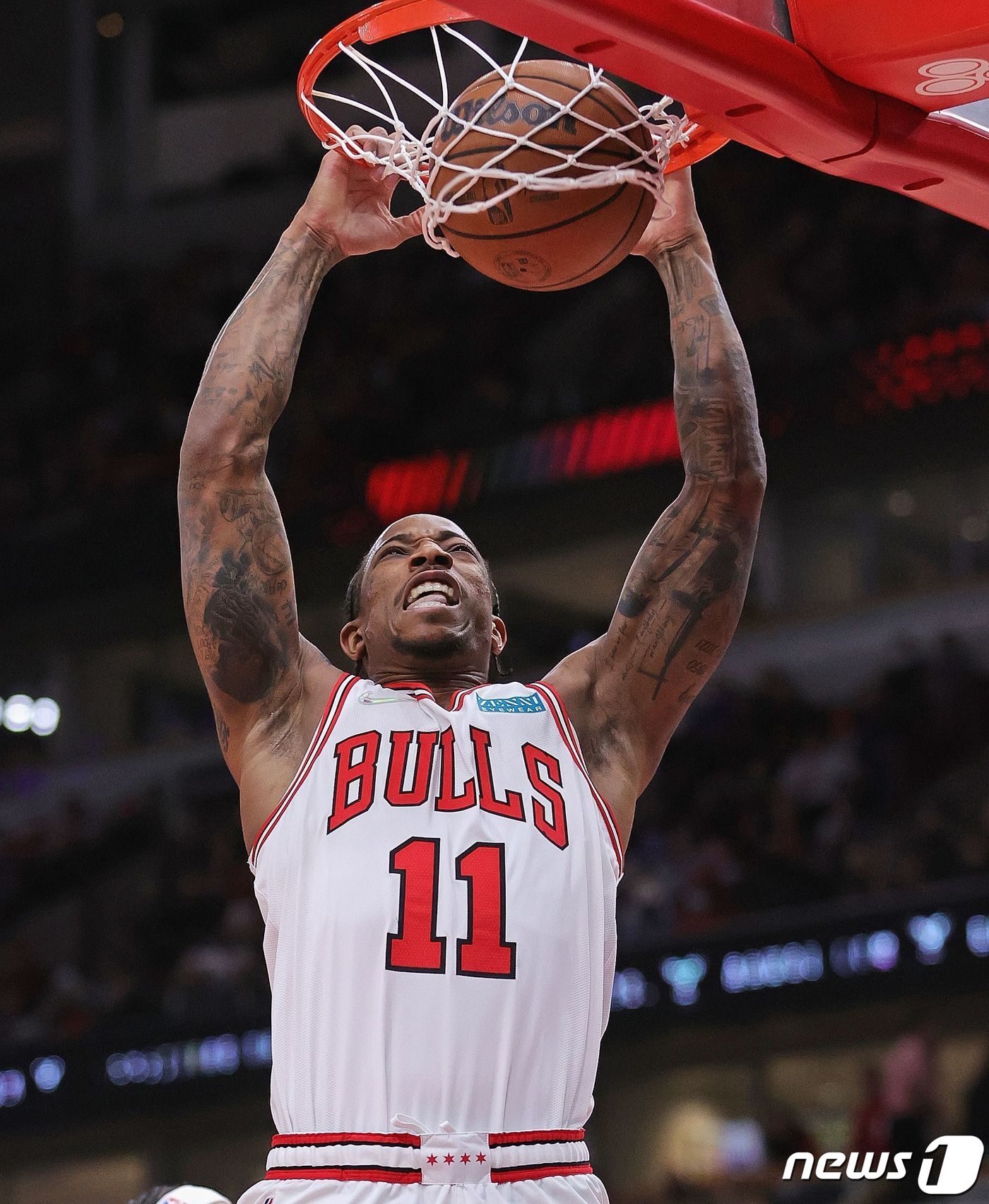 시카고 불스 더마 드로잔. ⓒ AFP=뉴스1