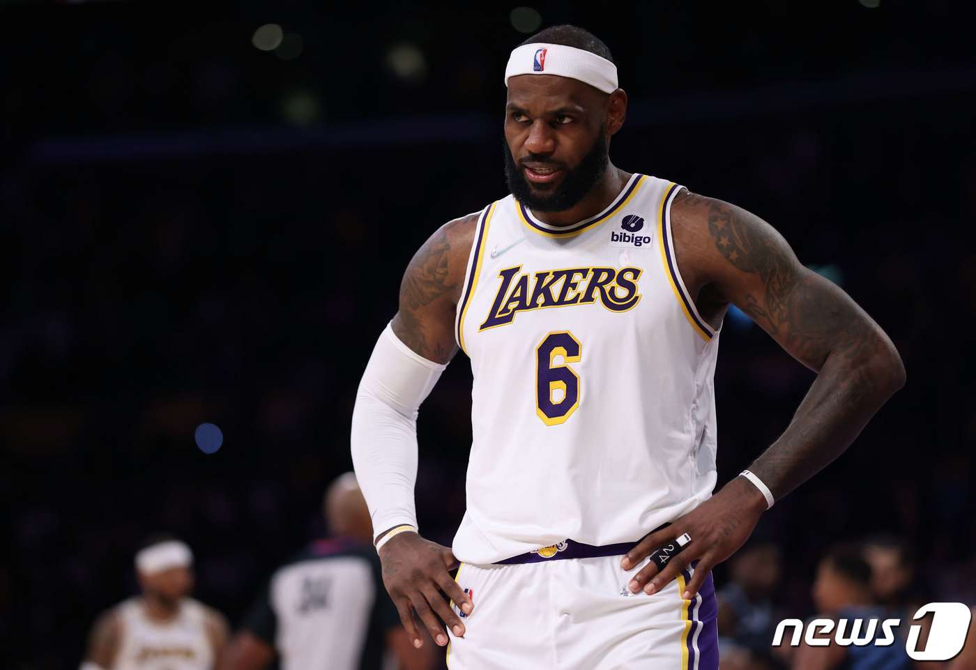 LA 레이커스 르브론 제임스. ⓒ AFP=뉴스1