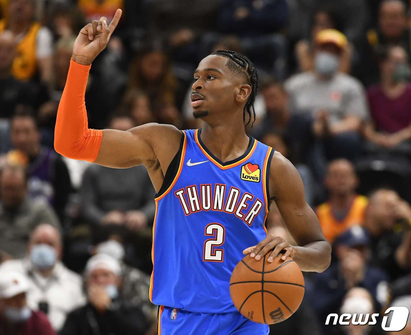 오클라호마시티 썬더 샤이 길저스-알렉산더. ⓒ AFP=뉴스1