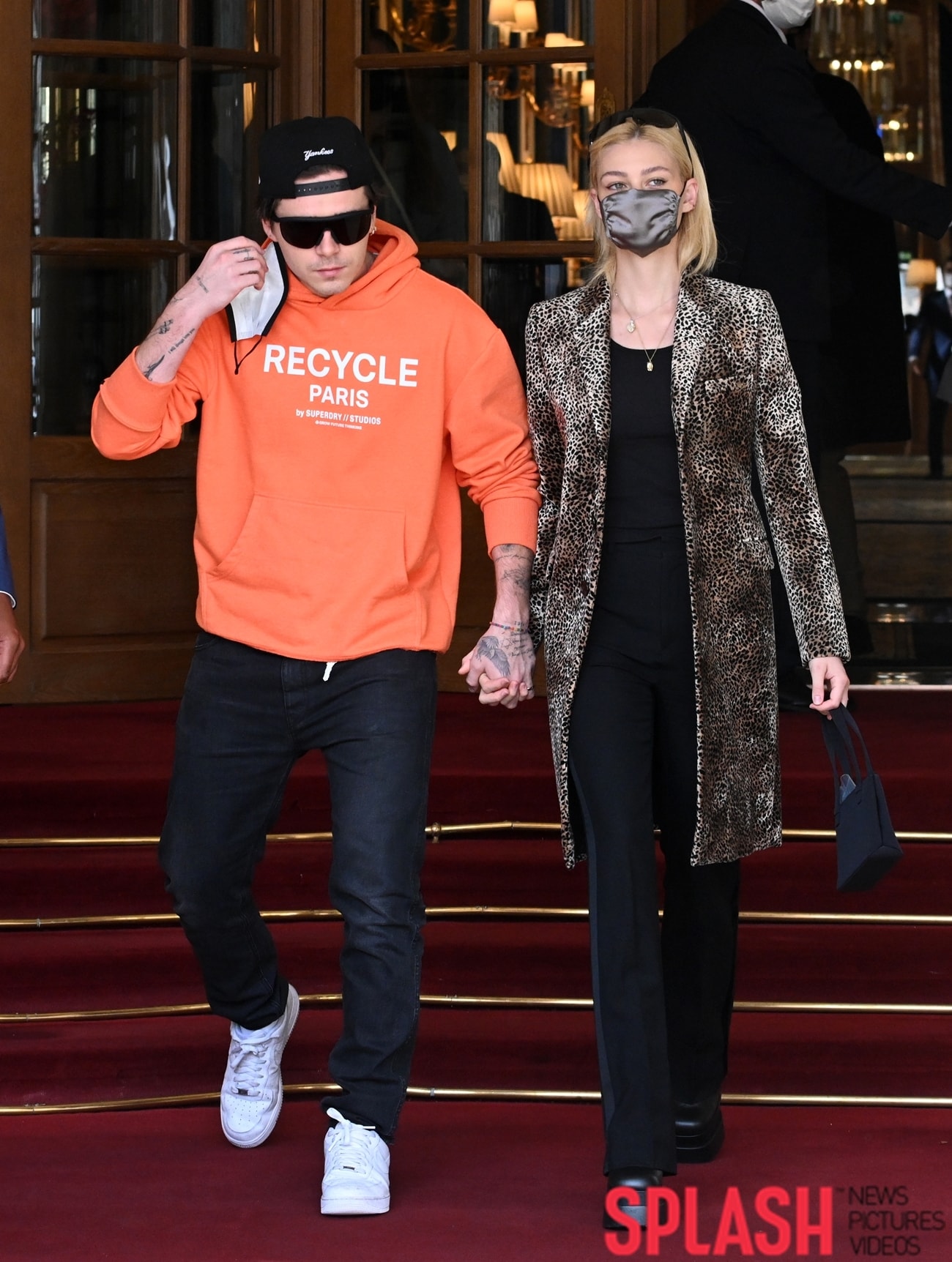 브루클린 베컴, 니콜라 펠츠/ 사진제공=Splash News ⓒ 뉴스1