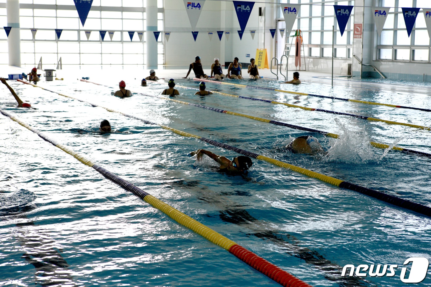 실내수영장.ⓒ 뉴스1