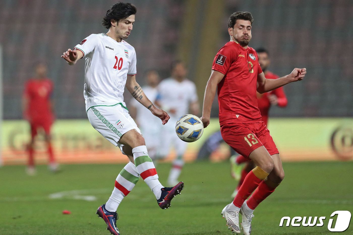 이란 국가대표 공격수 사르다르 아즈문이 독일 레버쿠젠으로 이적했다. ⓒ AFP=뉴스1