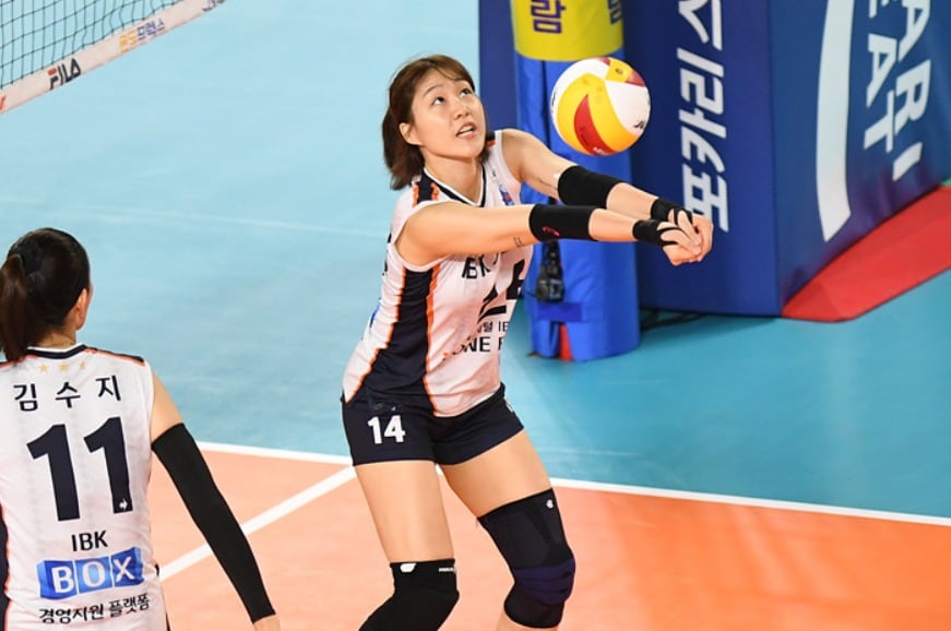 IBK기업은행 조송화. (한국배구연맹 제공) ⓒ 뉴스1