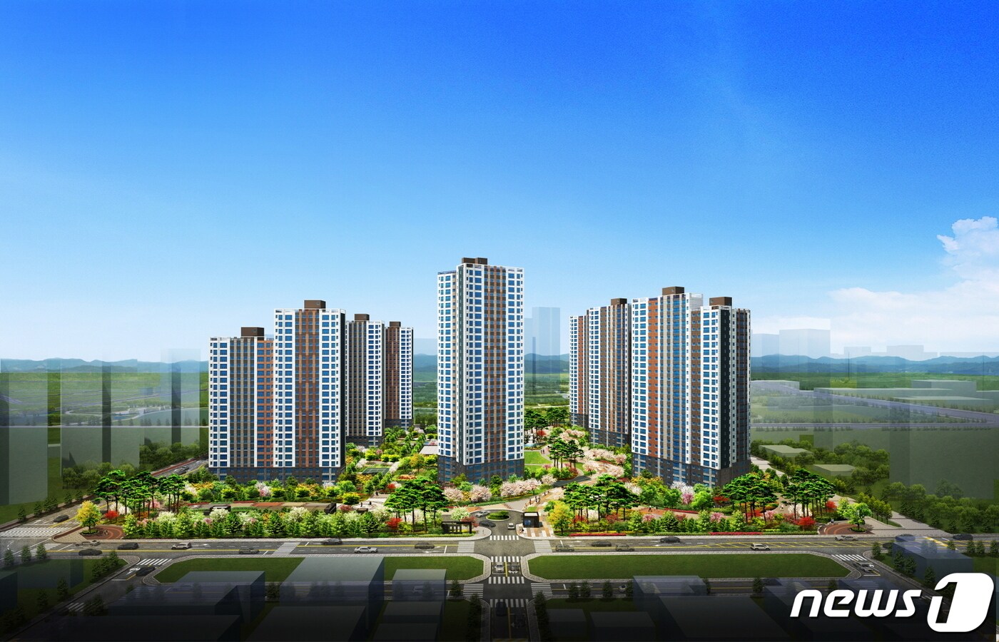 '탕정역 예미지' 분양 절차 돌입…후분양 내년 11월 입주 예정 - 뉴스1