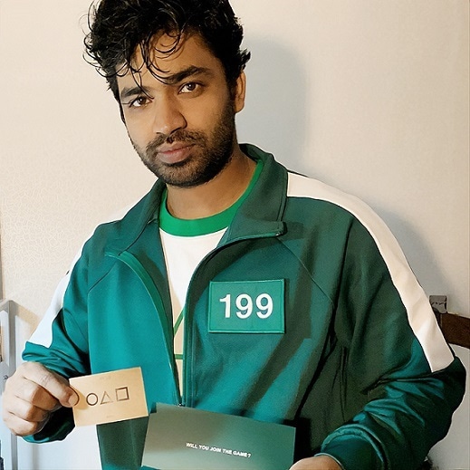 오징어 게임에 출연한 배우 아누팜. (두산 베어스 제공) ⓒ 뉴스1