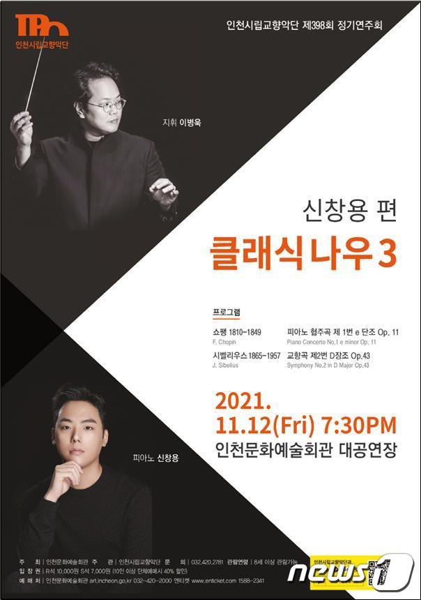 인천시립교향악단 '클래식 나우Ⅲ' 포스터.ⓒ 뉴스1