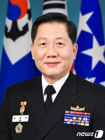 신임 해군참모총장에 내정된 김정수 해군참모차장 (국방부 제공) ⓒ 뉴스1