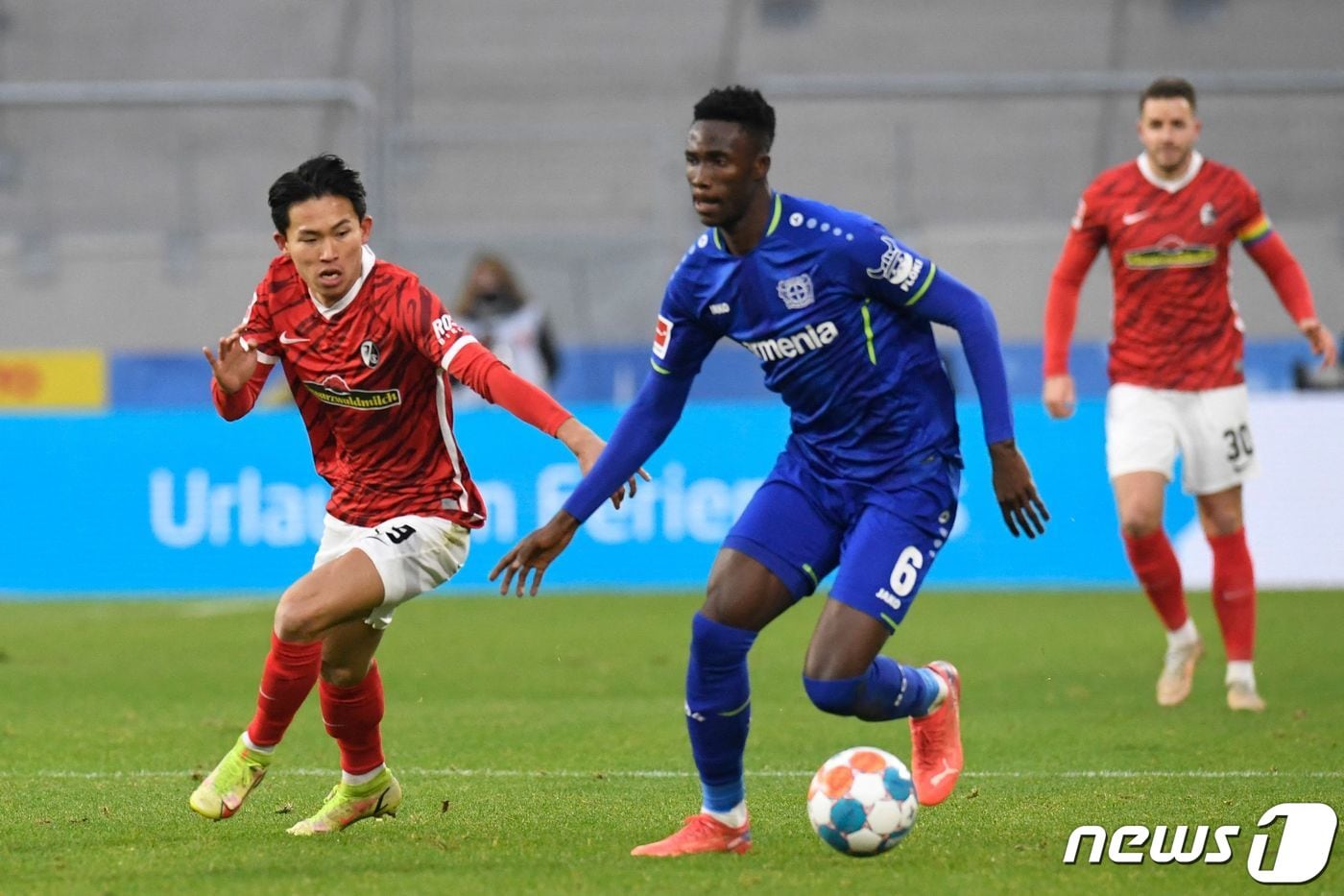 독일 프라이부르크의 정우영. ⓒ AFP=뉴스1