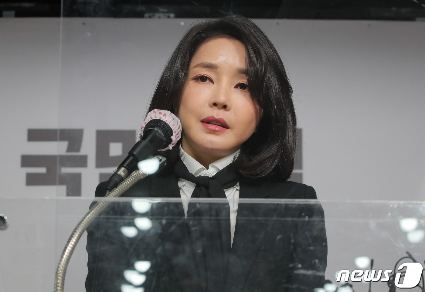 윤석열 대통령 당선인의 부인 김건희 여사. ⓒ News1