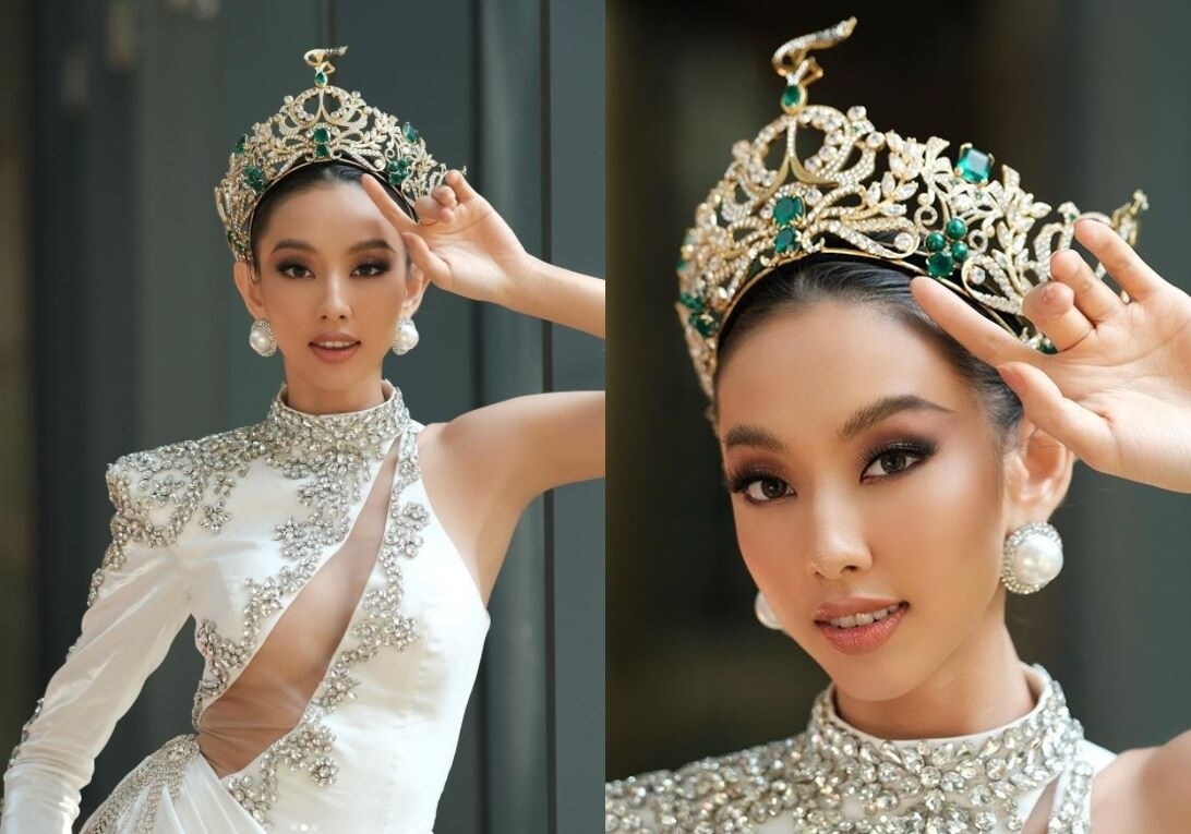 '2021 미스 그랜드 인터네셔널' 결승전에서 우승한 투이 디엔. (인스타그램 갈무리) ⓒ 뉴스1