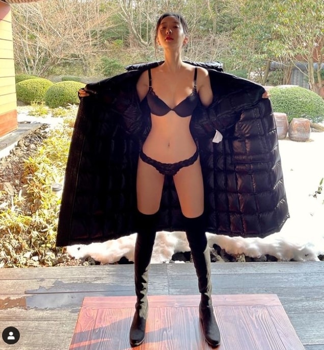 모델 신재은 인스타그램 갈무리 ⓒ 뉴스1