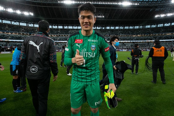 가와사키 프론탈레의 주전 골키퍼 정성룡(가와사키 프론탈레 페이스북 캡처) ⓒ 뉴스1