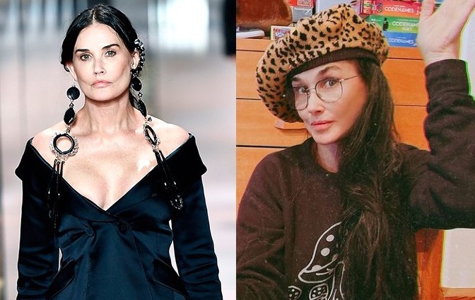 데미 무어 최근 사진 - 인스타그램 갈무리