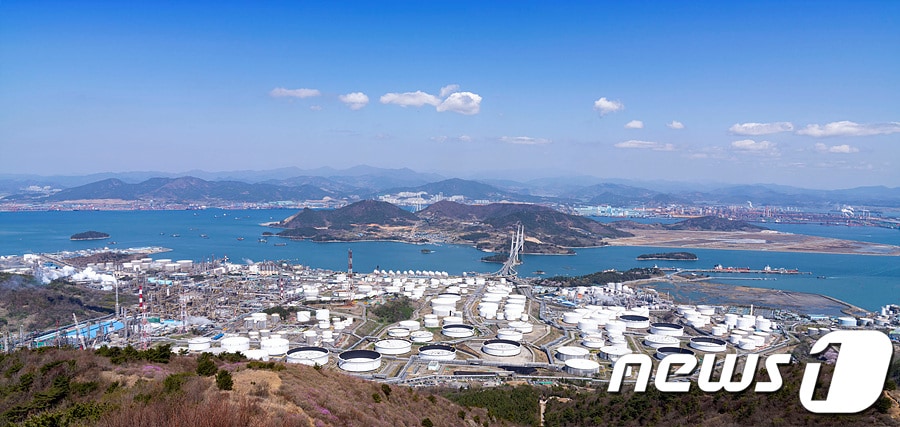 여수산단 전경. 뉴스1