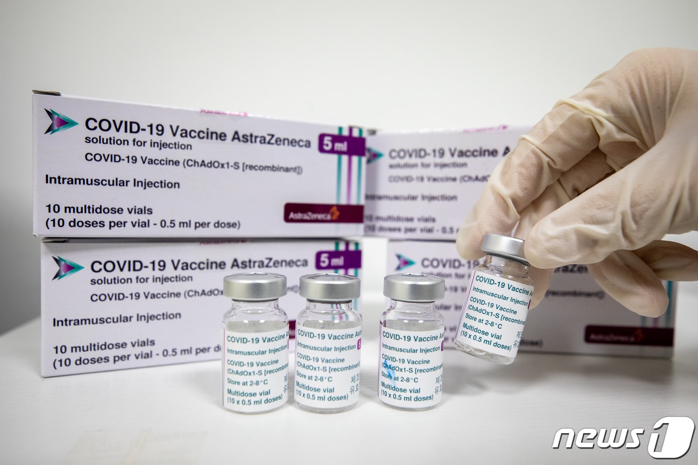 아스트라제네카 백신,.  2021.3.11/뉴스1 ⓒ News1 유승관 기자