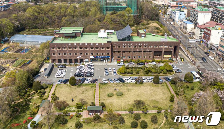 광주 시립 무등도서관 전경.2021.3.14/뉴스1 ⓒ News1